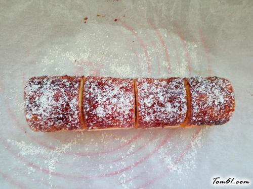 【蓝莓椰丝蛋糕卷】