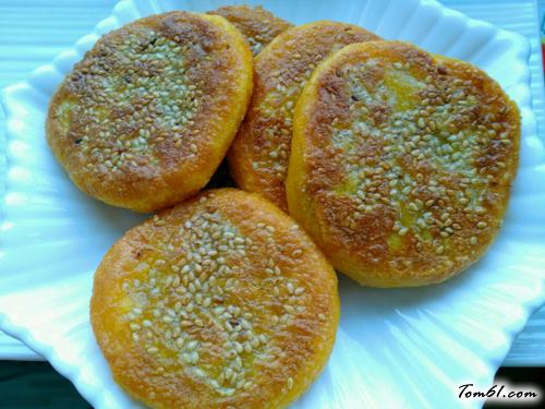 【南瓜糯米饼】