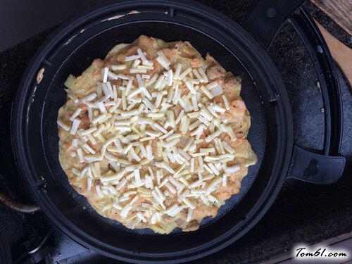 【海虾蔬菜披萨饼】