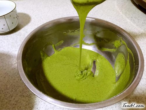 【抹茶戚风蛋糕】