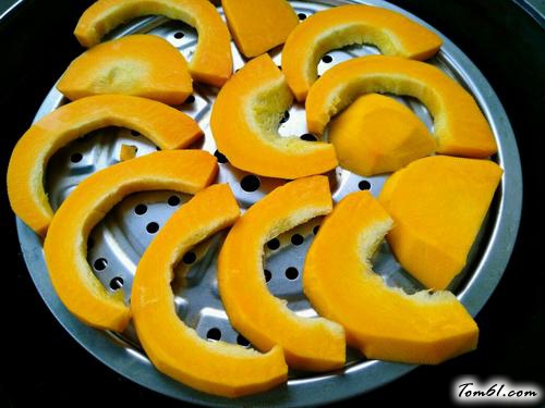 【南瓜糯米饼】