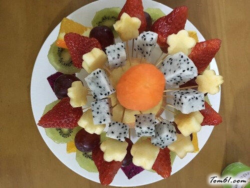 【水果圣诞树】