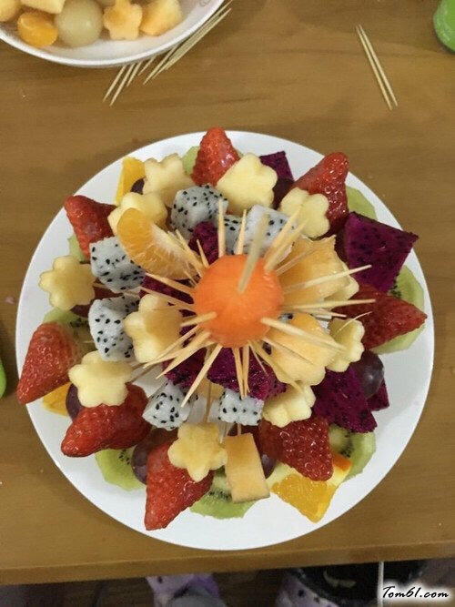 【水果圣诞树】