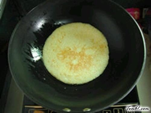 【米饭鸡蛋饼】