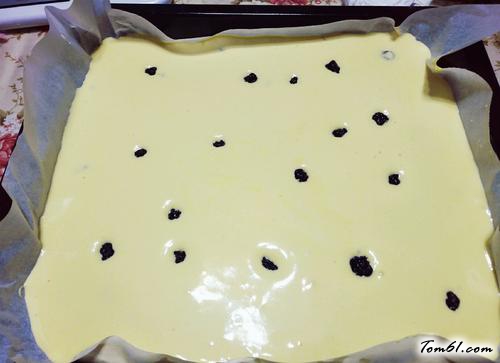 【蓝莓奶油蛋卷】