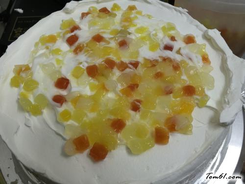 【水果缤纷蛋糕】