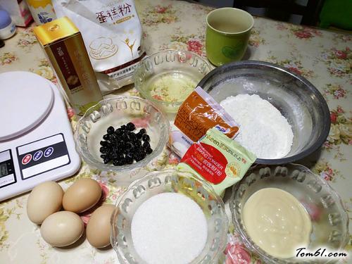 【蓝莓奶油蛋卷】