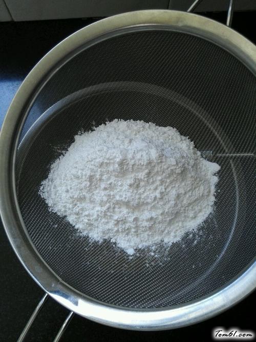 【原味大米戚风蛋糕】