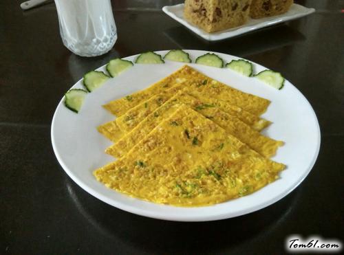 【燕麦片鸡蛋饼】