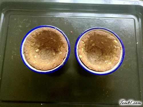 【巧克力燕麦曲奇杯】