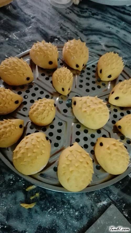 【南瓜刺猬馒头】