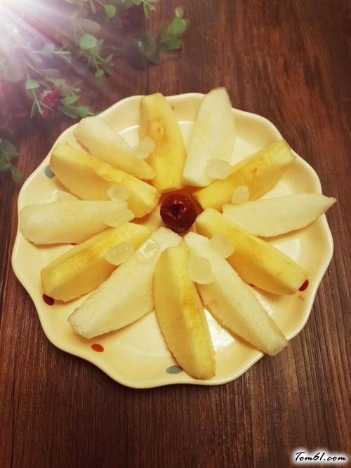 【桂花苹果梨】