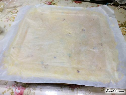 【蓝莓奶油蛋卷】