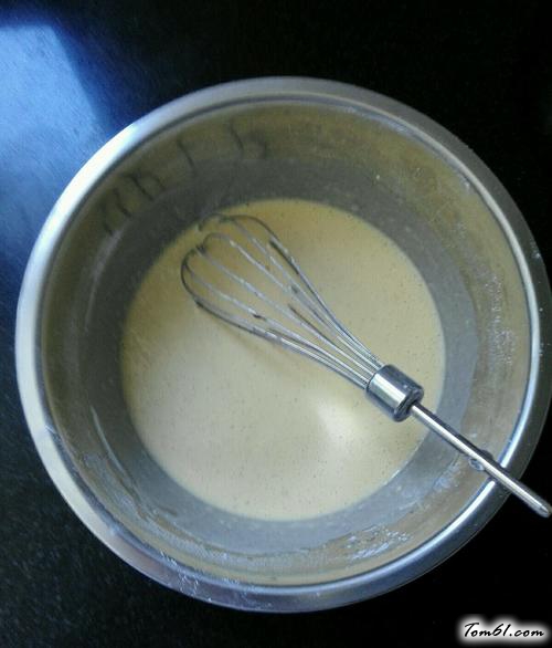 【原味大米戚风蛋糕】