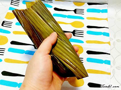 【西米紫薯粽子】