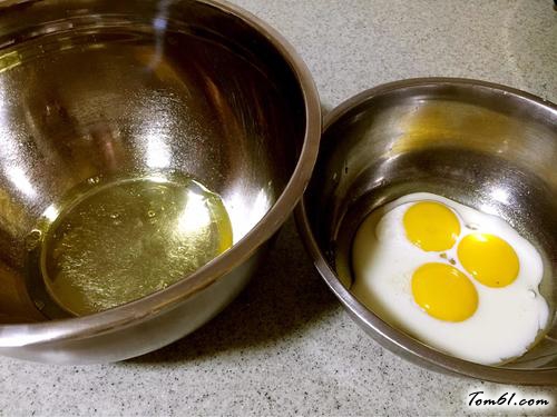 【抹茶戚风蛋糕】