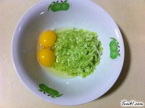 【蓝莓酱卷心菜饼】