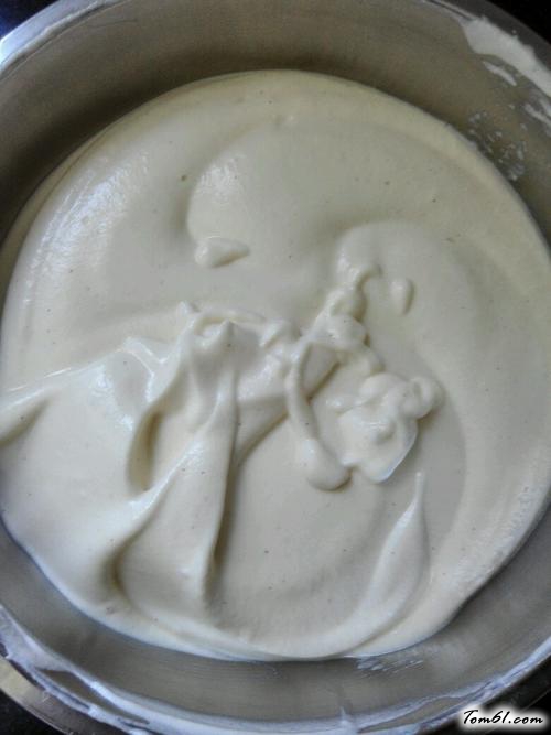 【原味大米戚风蛋糕】