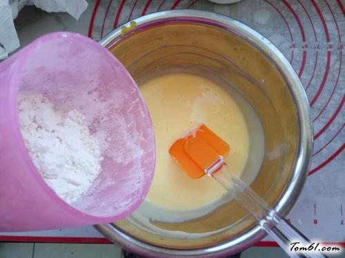 【蓝莓椰丝蛋糕卷】