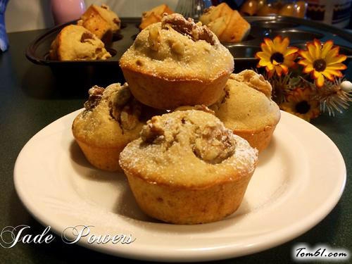 【咖啡核桃麦芬蛋糕】