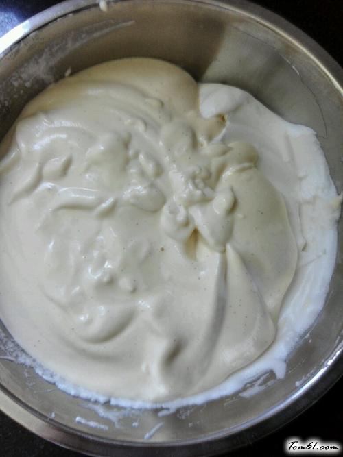 【原味大米戚风蛋糕】