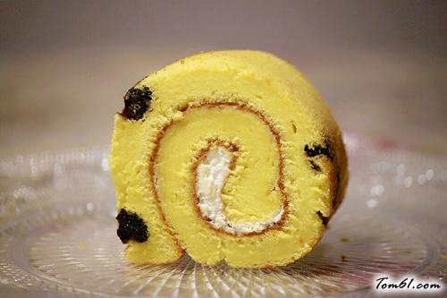 【蓝莓奶油蛋卷】