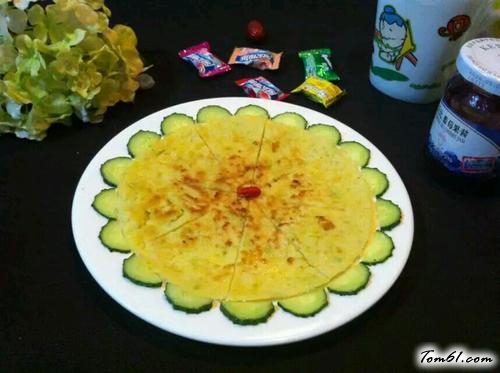 【蓝莓酱卷心菜饼】