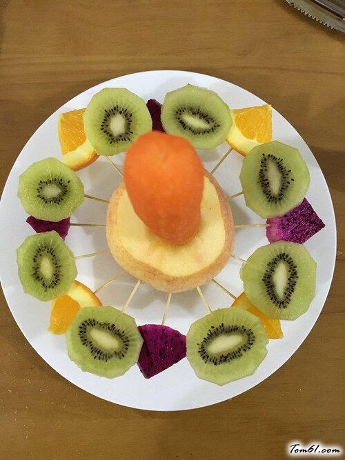 【水果圣诞树】