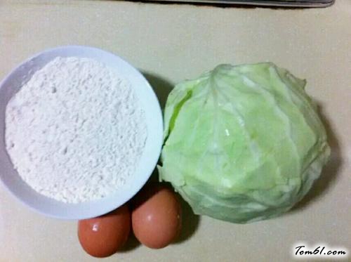 【蓝莓酱卷心菜饼】