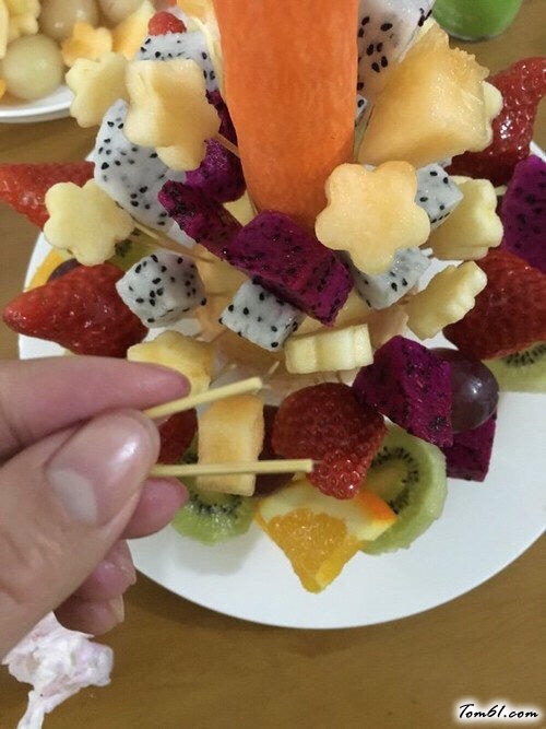 【水果圣诞树】