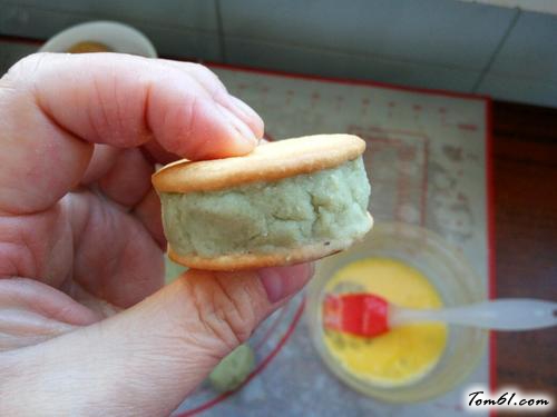 【绿豆酥饼】
