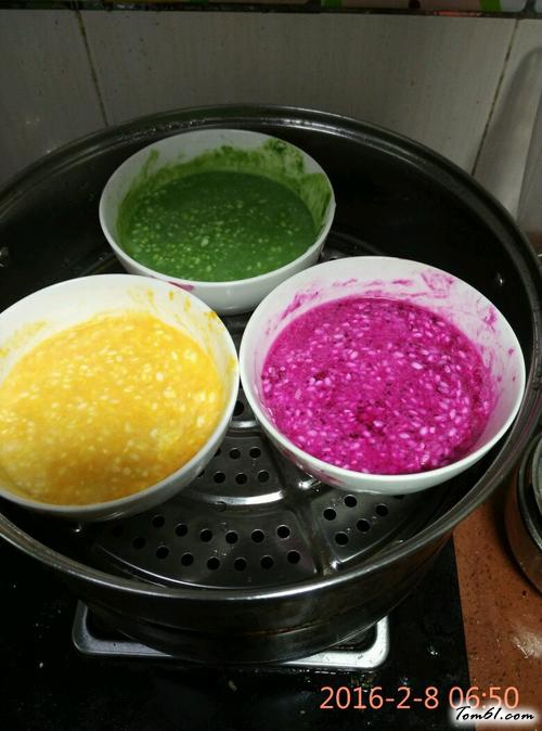 【彩色糯米饭】