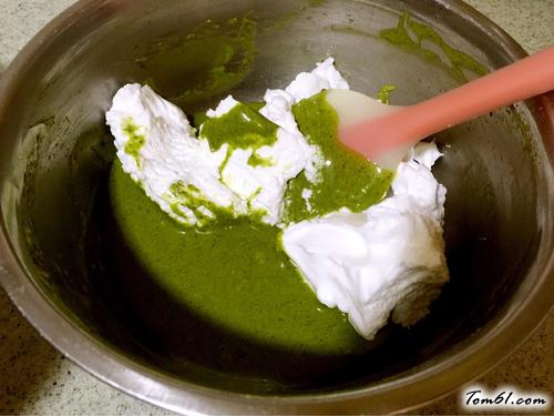 【抹茶戚风蛋糕】