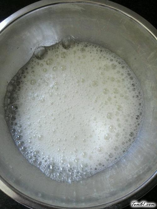 【原味大米戚风蛋糕】