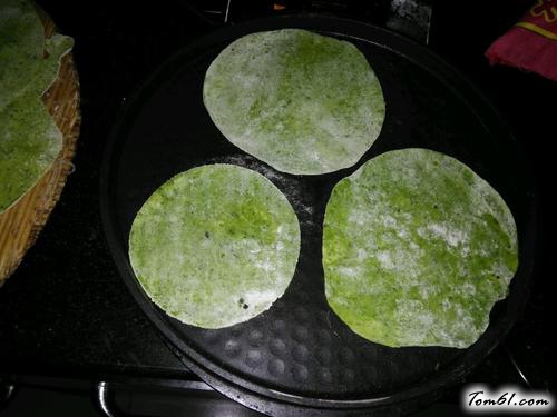 【蔬菜汁单饼】