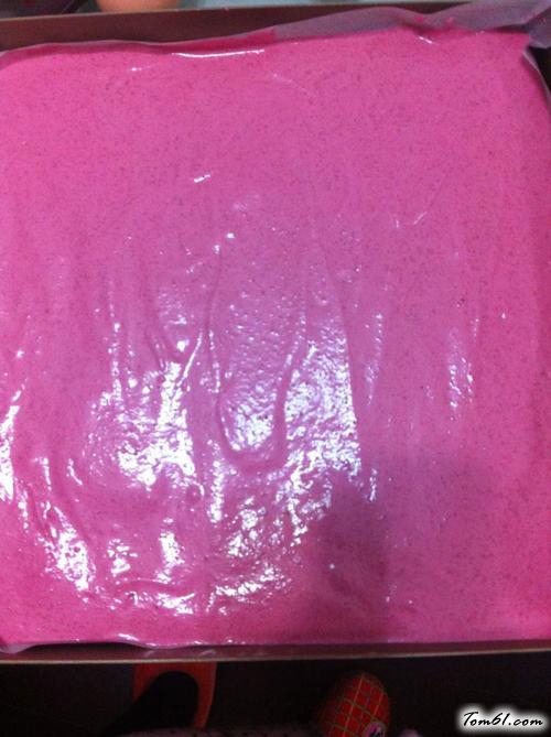 【蜜豆抹茶红丝绒蛋糕卷】