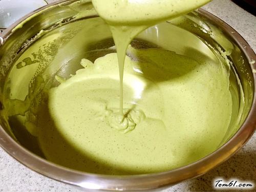 【抹茶戚风蛋糕】