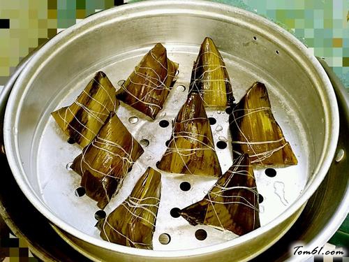 【西米紫薯粽子】