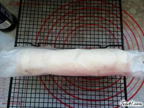 【蓝莓椰丝蛋糕卷】