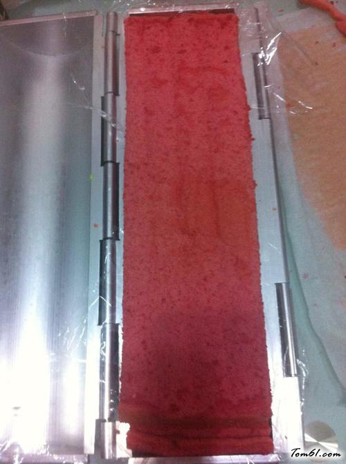 【蜜豆抹茶红丝绒蛋糕卷】