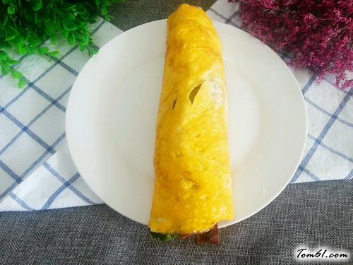 【生菜牛肉鸡蛋卷】