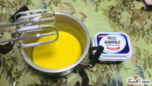 【鸡蛋布丁蛋糕8寸方模】