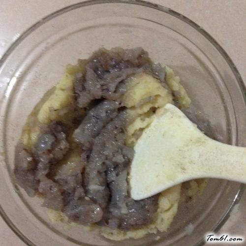 【鲜虾土豆丸】