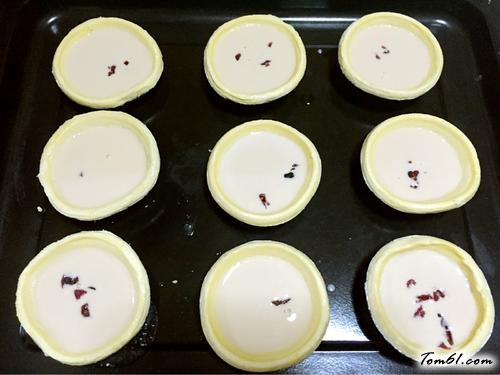 【蔓越莓蛋挞（全蛋版）】