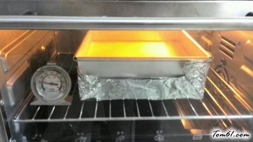 【鸡蛋布丁蛋糕8寸方模】