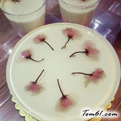 樱花慕斯（6寸）的做法