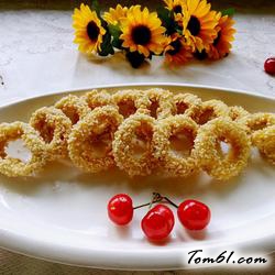 酥炸鱿鱼圈的做法2