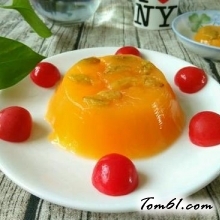 哈密瓜果冻的做法