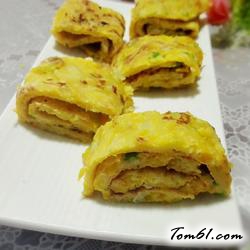 南瓜丝鸡蛋饼的做法