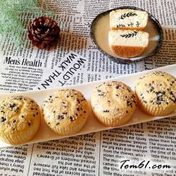 芝麻蜂蜜小蛋糕的做法